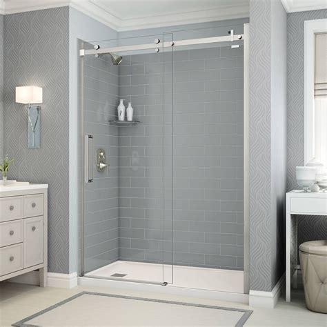 metal shower stall enclosure|shower enclosures for remodel lowe's.